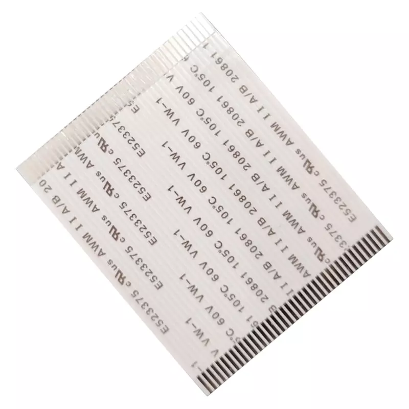40 Pin 1mm Pitch 50mm Same Side FFC Flexible Flat Cable