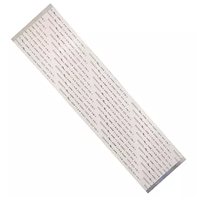 50 Pin 1mm Pitch 200mm Same Side FFC Flexible Flat Cable