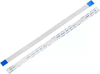 6 Pin 1mm Pitch 100mm Same Side FFC Flexible Flat Cable