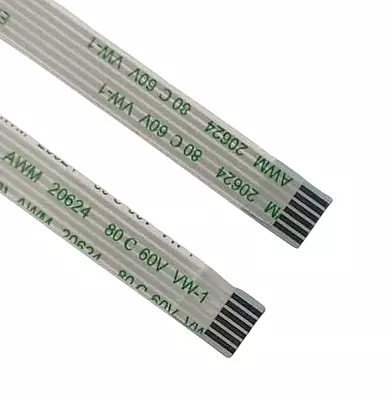 6 Pin 1mm Pitch 100mm Reverse FFC Flexible Flat Cable 6 Pin 1mm Pitch 100mm Reverse FFC Flexible Flat Cable