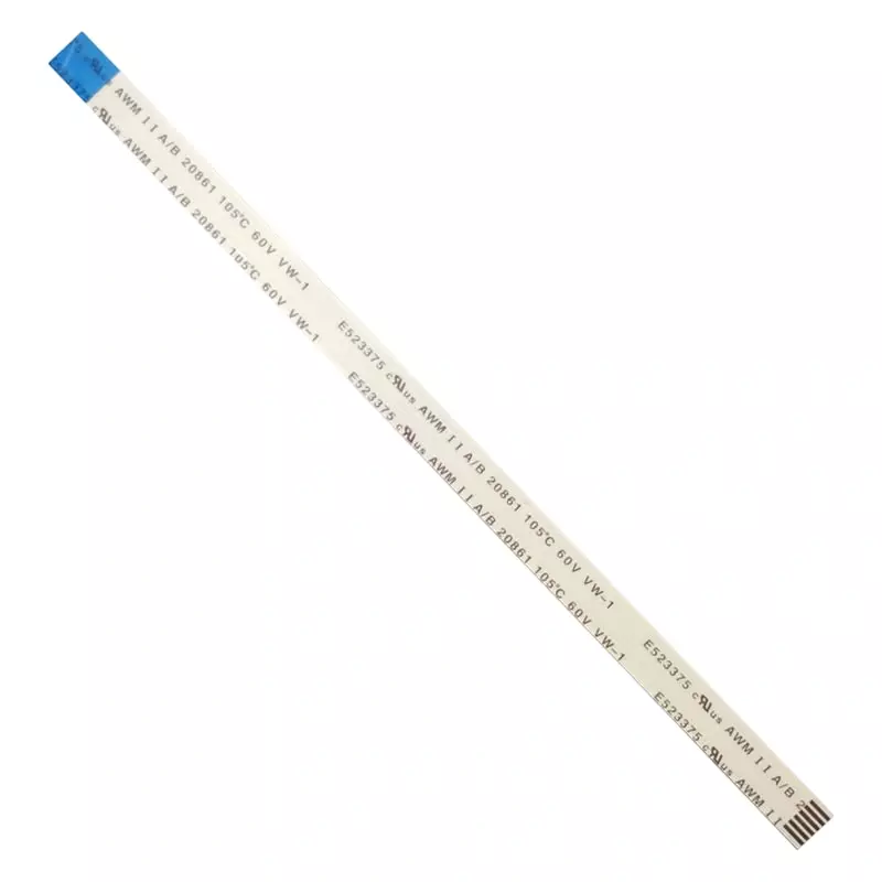 6 Pin 1mm Pitch 152mm Reverse FFC Flexible Flat Cable 6 Pin 1mm Pitch 152mm Reverse FFC Flexible Flat Cable