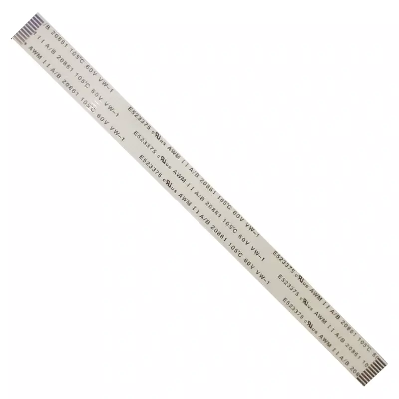 10 Pin 1mm Pitch 152mm Same Side FFC Flexible Flat Cable