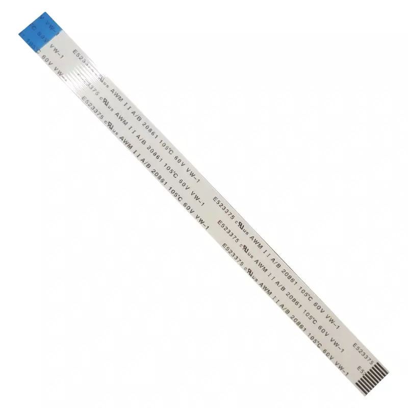 10 Pin 1mm Pitch 152mm Reverse FFC Flexible Flat Cable