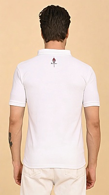 Men's Polo T-Shirt - White