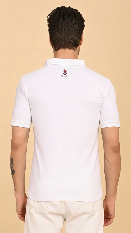 Men's Polo T-Shirt - White