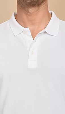 Men's Polo T-Shirt - White