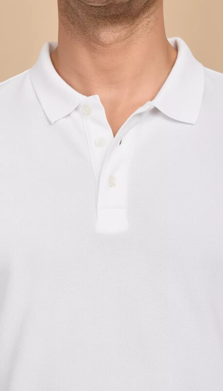 Men's Polo T-Shirt - White