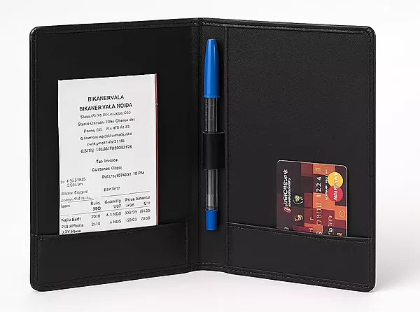 NJ Bill Folder Leadher