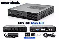 SmartDesk Basic N2840 Mini PC