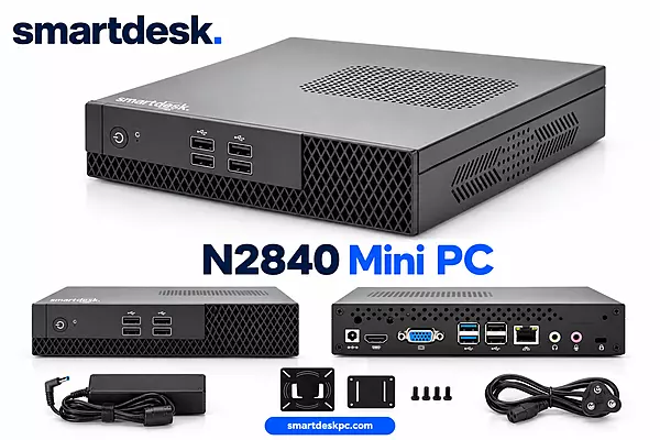 SmartDesk Basic N2840 Mini PC