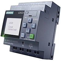 Siemens LOGO! 8.4 12/24RCE Logic Module Display Cloud/MQTT 8DI/4DO (6ED1052-1MD08-0BA2)