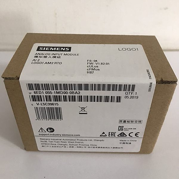 Siemens LOGO! 8 AM2 RTD Expansion Module 2 AI PT100/PT1000 (6ED1055-1MD00-0BA2)