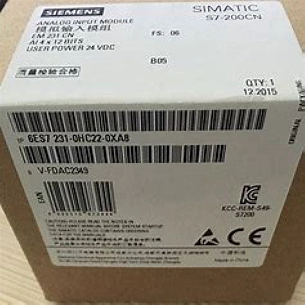Siemens-6ES7231-0HC22-0XA8-4-Channel-Analog-Input-Module.