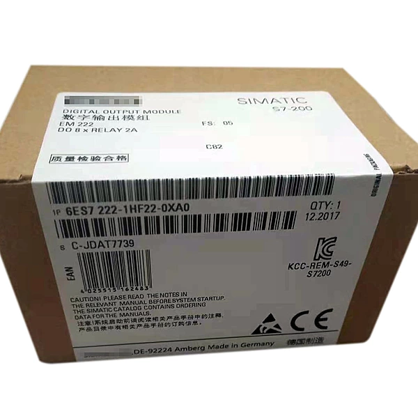 Siemens 6ES7222-1HF22-0XA0 SIMATIC S7-200 EM222 Digital Output Module
