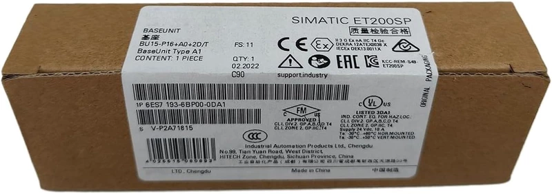 Siemens-6ES7193-6BP00-0DA1-ET-200SP-BaseUnit-Type-A1-Original-Stock