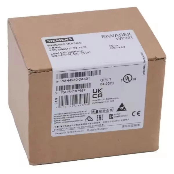 Siemens-SIWAREX-WP231-Weighing-Electronic-7MH4960-2AA01