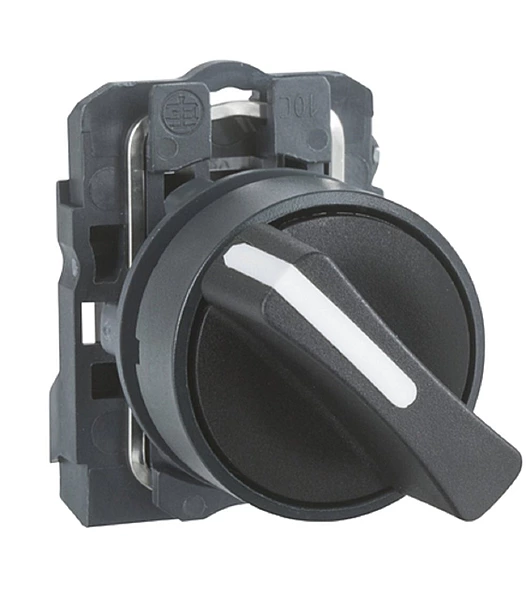 Siemens-3SB5000-2AB01-2-Position-Selector-Switch-Actuator-Black