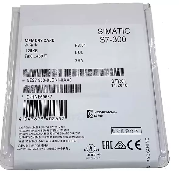 Siemens-SIMATIC-S7-300-MMC-4MB-6ES7953-8LG31-0AA0