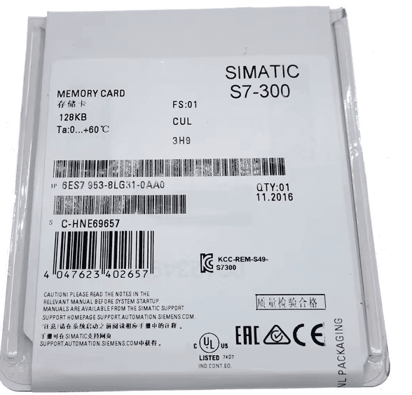 Siemens-SIMATIC-S7-300-MMC-4MB-6ES7953-8LG31-0AA0