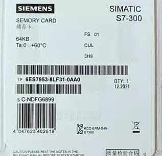 Siemens-SIMATIC-S7-300-MMC-2MB-6ES7953-8LF31-0AA0