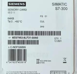 Siemens-SIMATIC-S7-300-MMC-2MB-6ES7953-8LF31-0AA0