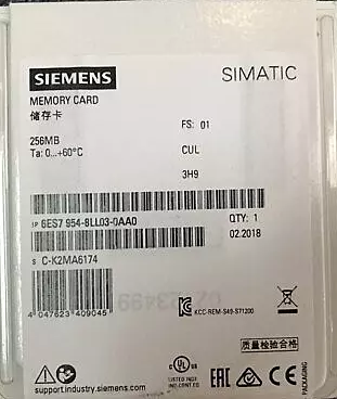 Siemens-SIMATIC-Memory-Card-SMC-256MB-6ES7954-8LL03-0AA0
