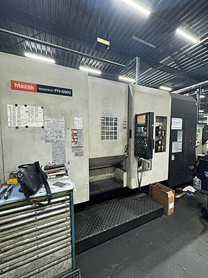 Horizontal Machining Center ( HMC ) from Mazak of year - 2006, Model - FH 6800