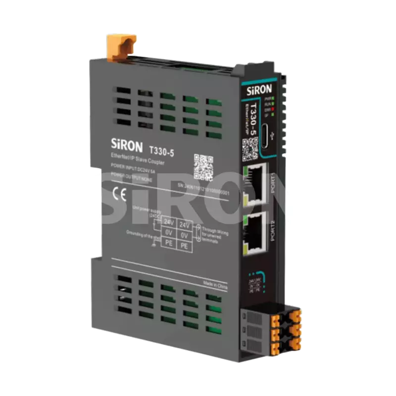 SiRON T330-5 IP20 EtherNet/IP Coupler