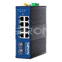SiRON T382-14 L2+Network Management 2 Optical 8 Power Industrial Switch