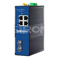 SiRON T382-13 L2+Network Management 2 Optical 8 Power Industrial Switch