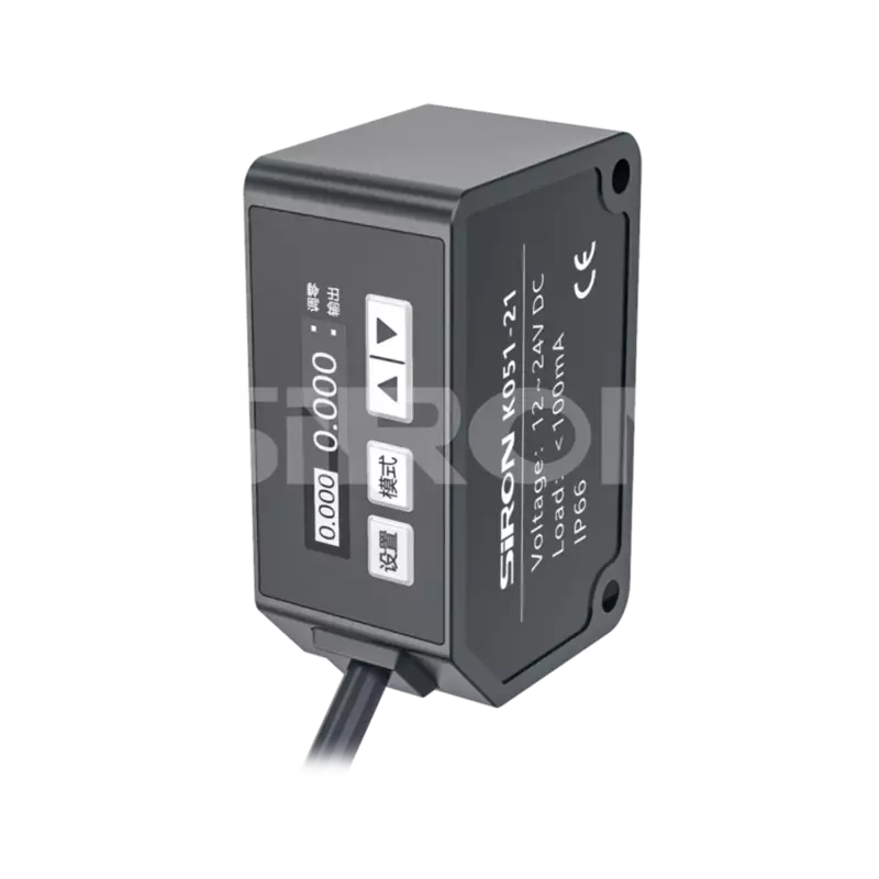 SiRON K051-21~K051-23 Series Triangulation Displacement Sensor