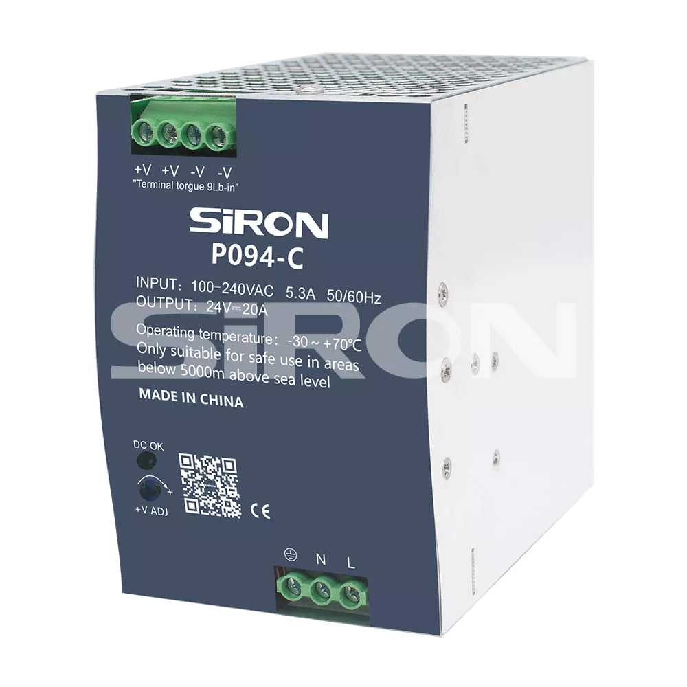 SiRON P094-C Series 480W Economic Rail Type Switching Power Supply