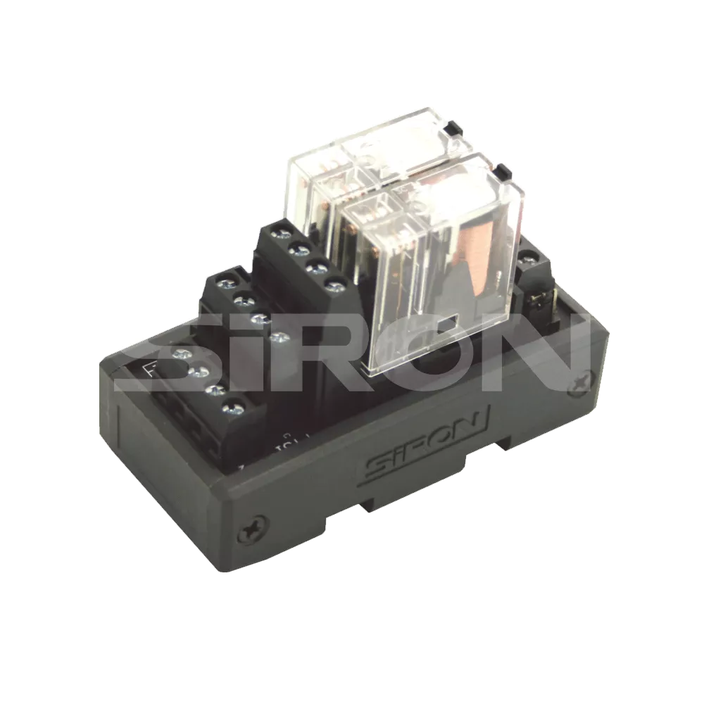 SiRON Y430~Y435 Series Wide Base Type Power Relay Module &grave;
