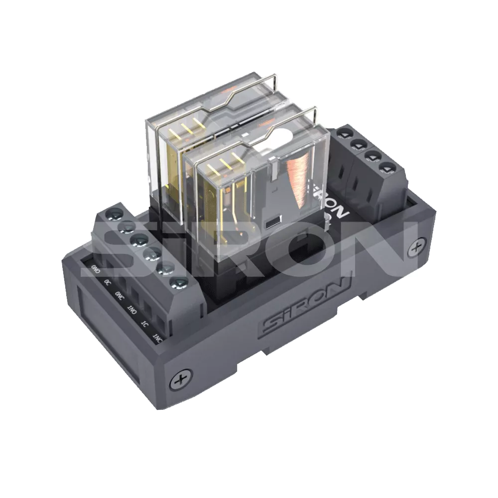 SiRON Y430-O~Y435-O Series Wide Base Type Power Relay Module