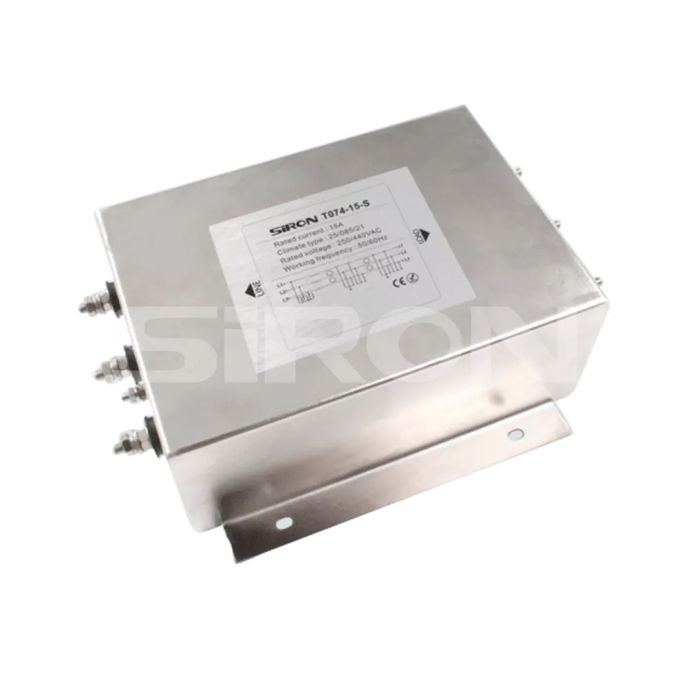 SiRON T074-S Series Three-phase Three-wire Filter (inverter Special, Input)