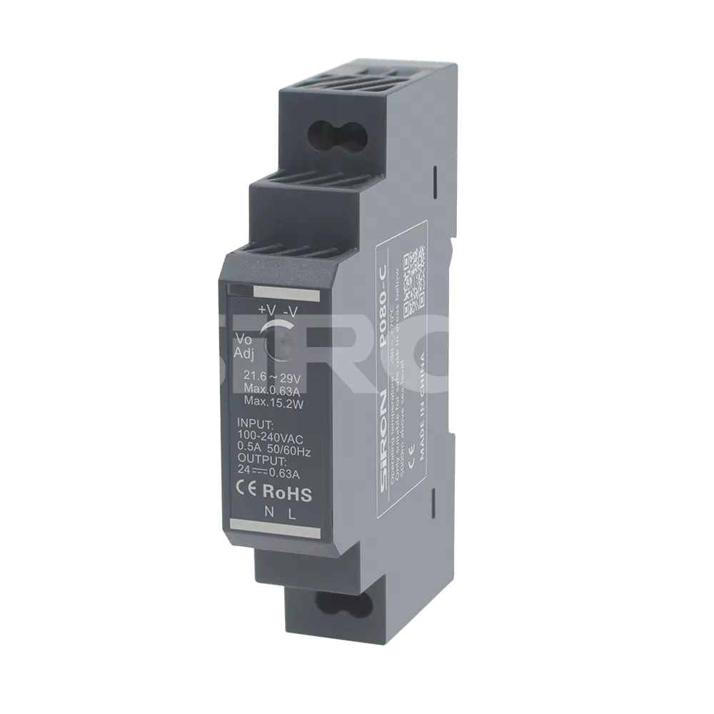 SiRON P080-C Series 15W Ultra-thin Guide Power Supply