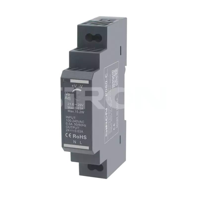 SiRON P080-C Series 15W Ultra-thin Guide Power Supply