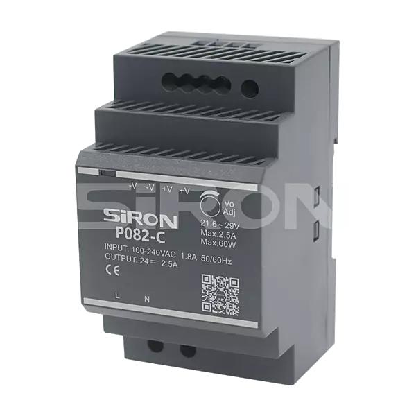 SiRON P082-C Series 60W Ultra-thin Guide Power Supply