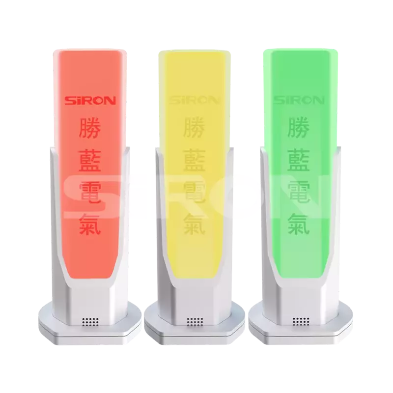 SiRON D009-4 Series Machine Tool Signal Light 360°High Light Beads