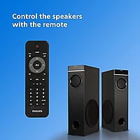 "Philips SPA9070 70W Wireless Bluetooth Tower Speaker with Optical Input and Microphone "Philips SPA9070 70W Wireless Bluetooth Tower Speaker with Optical Input and Microphone