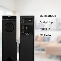 "Philips SPA9070 70W Wireless Bluetooth Tower Speaker with Optical Input and Microphone "Philips SPA9070 70W Wireless Bluetooth Tower Speaker with Optical Input and Microphone