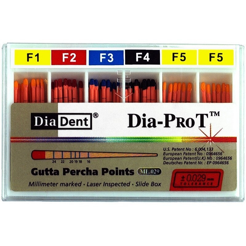 DiaDent Gutta Percha Points for ProTaper