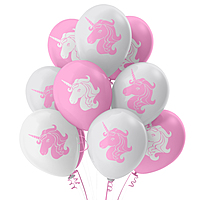 The Magic Balloons Store- Printed Latex Unicorn Balloons-pack of 50