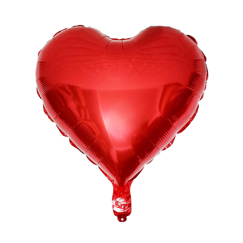 The Magic Balloons Store-18″ Red Heart Foil Balloon ( Pack of 3)