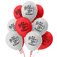 The Magic Balloons Store- Happy 18th Birthday party Decor balloons-181310
