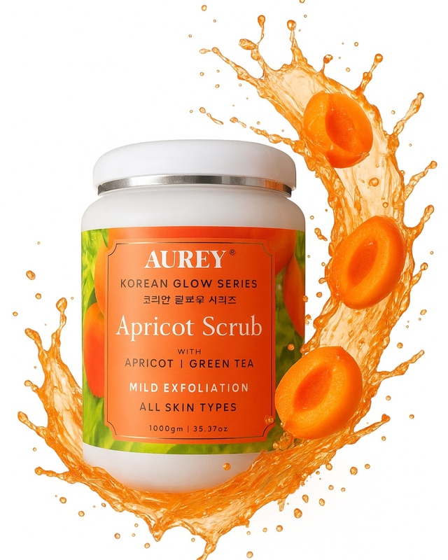 Aurey Korean Apricot Scrub With Apricot & Green Tea 1Kg