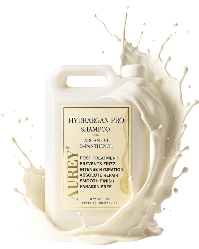 Aurey Hydrargan Pro Shampoo With Argan Oil & D-Panthenol  5000 ml