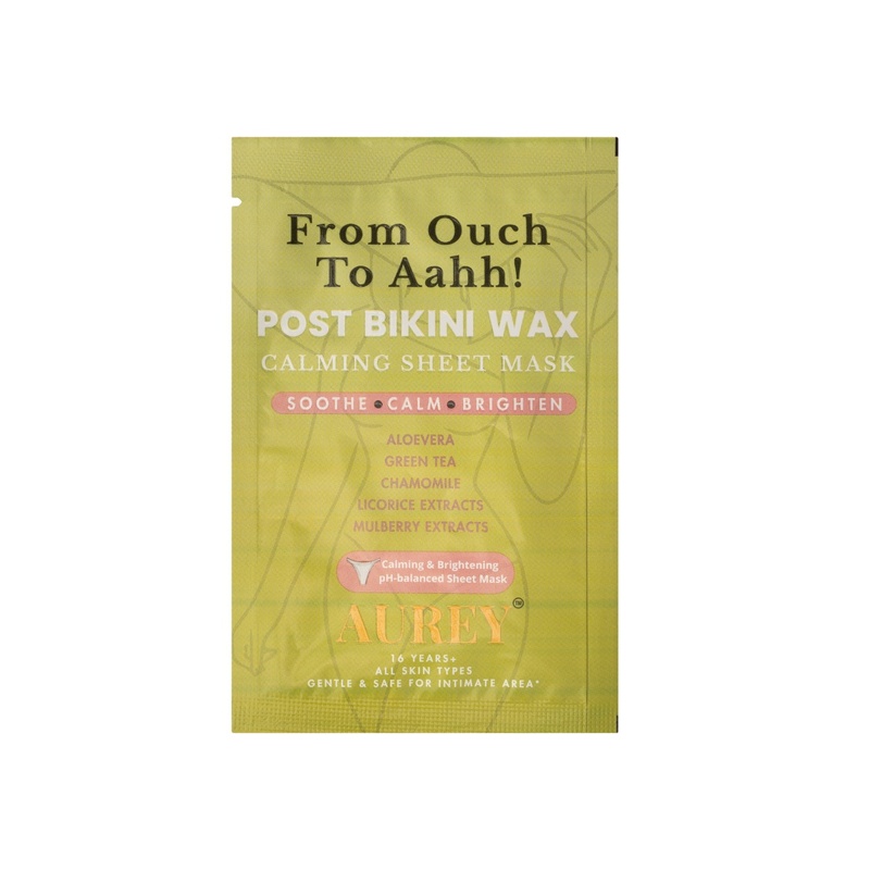 Post Bikini Wax Calming Sheet Mask