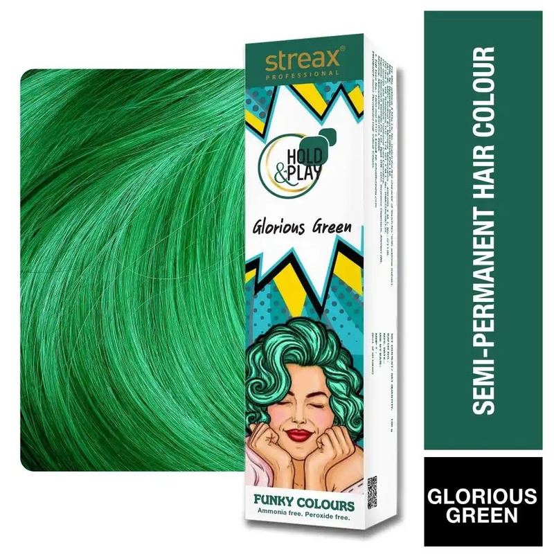 Streax Glorious Green