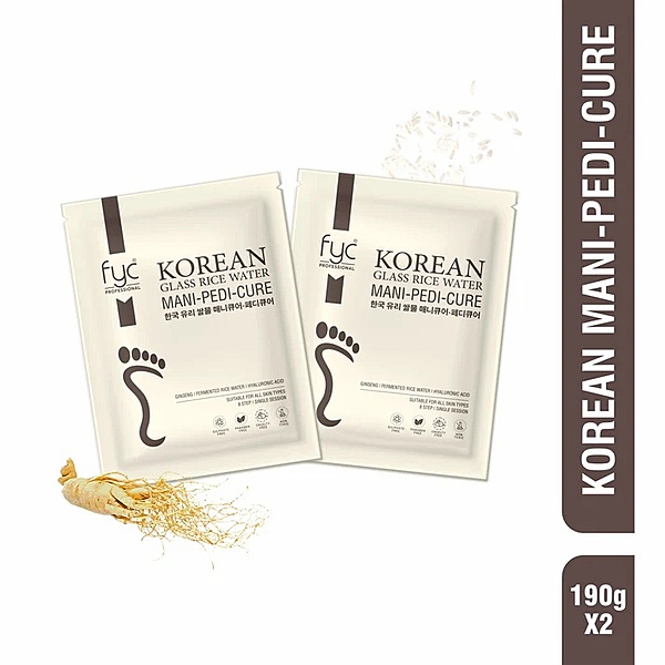 Fyc Korean Glass Skin Rice Water Mani Pedi Cure Kit